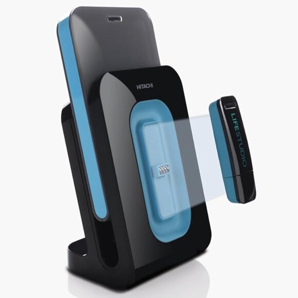 Hitachi Lifestudio 500GB Mobile Plus USB Hard Drive with Dock Station - Picture 3 of 7